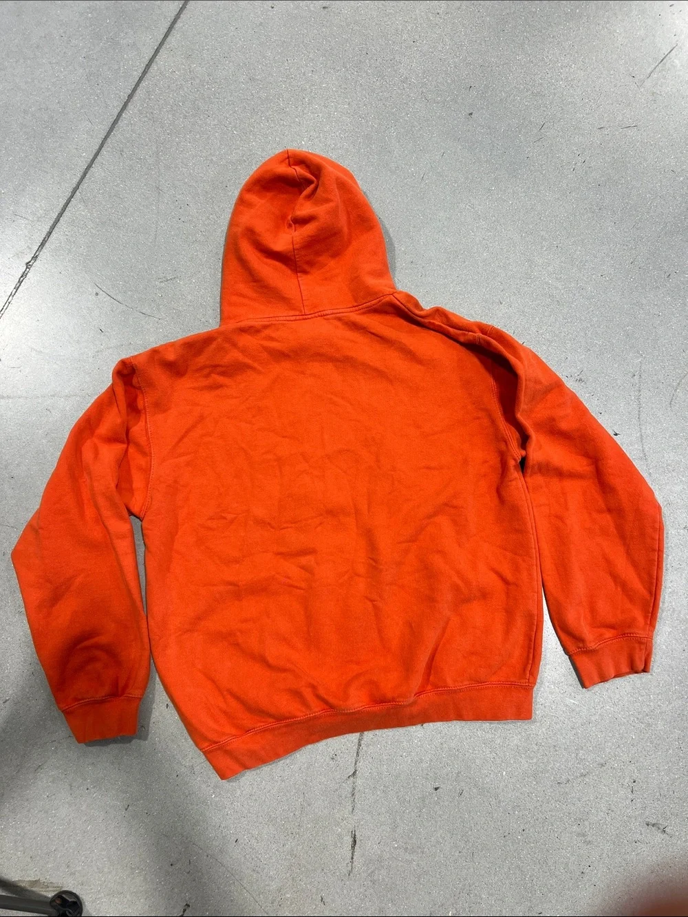 NCAA Orange Auburn Arch Logo Crewneck Hoodie - Picture 6 of 6